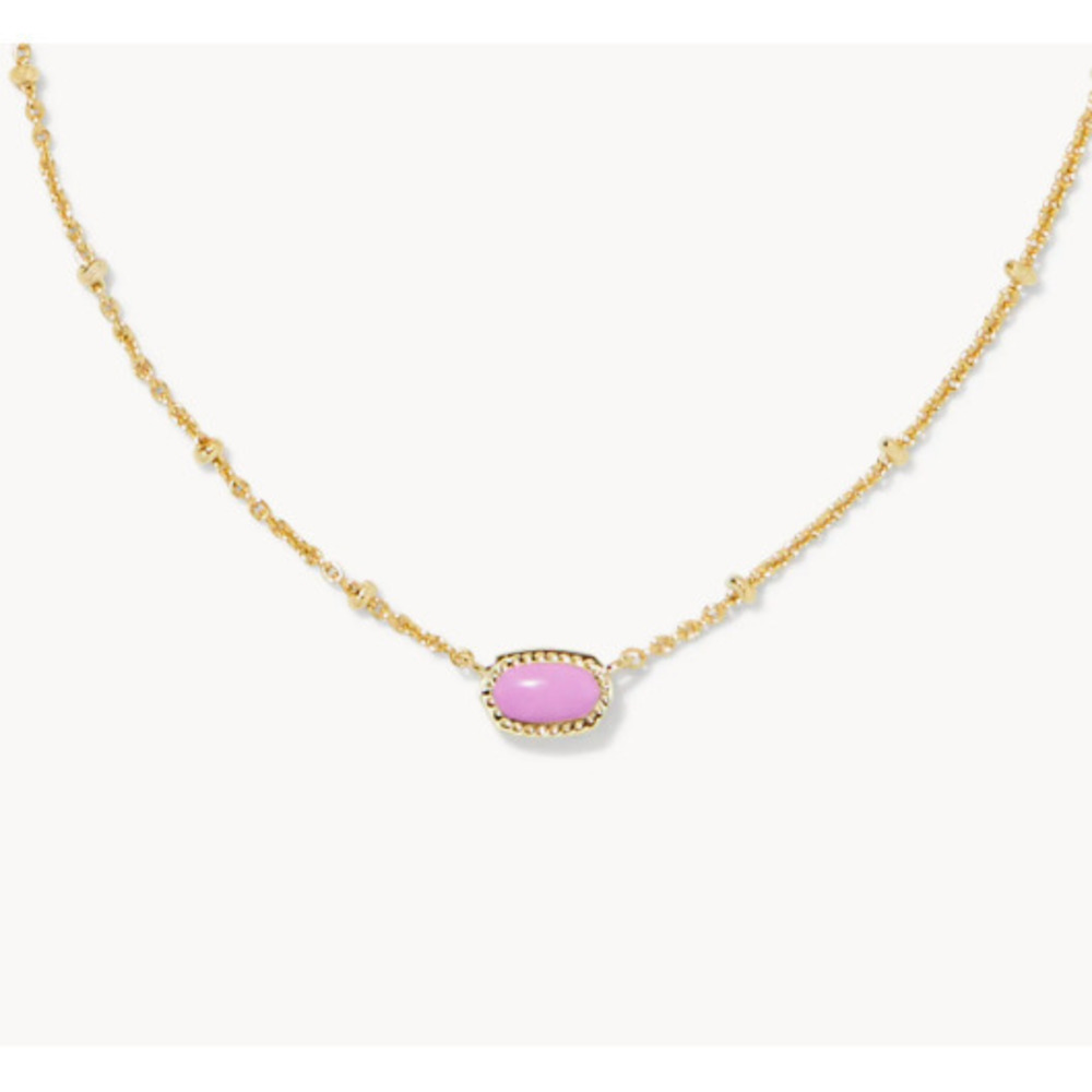 Kendra Scott Pink Pendant Necklace